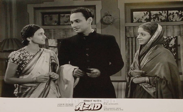  Azad
1940
Banner Bombay Talkies Ltd.
Producer Himanshu Rai
Director N. R. Acharya
Photographic Lobby Card
0817813
