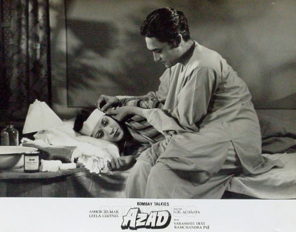  Azad
1940
Banner Bombay Talkies Ltd.
Producer Himanshu Rai
Director N. R. Acharya
Photographic Lobby Card
0817817
