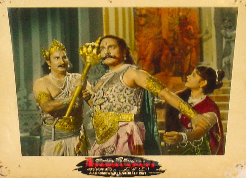 Ayodhyapati 1956 
Banner Pushpa Pictures
Producer A. A. Nadiadwala
Director S. Fattelal
0817750.CINE.lbp