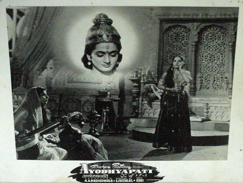 Ayodhyapati 1956 
Banner Pushpa Pictures
Producer A. A. Nadiadwala
Director S. Fattelal
0817766.CINE.lbp