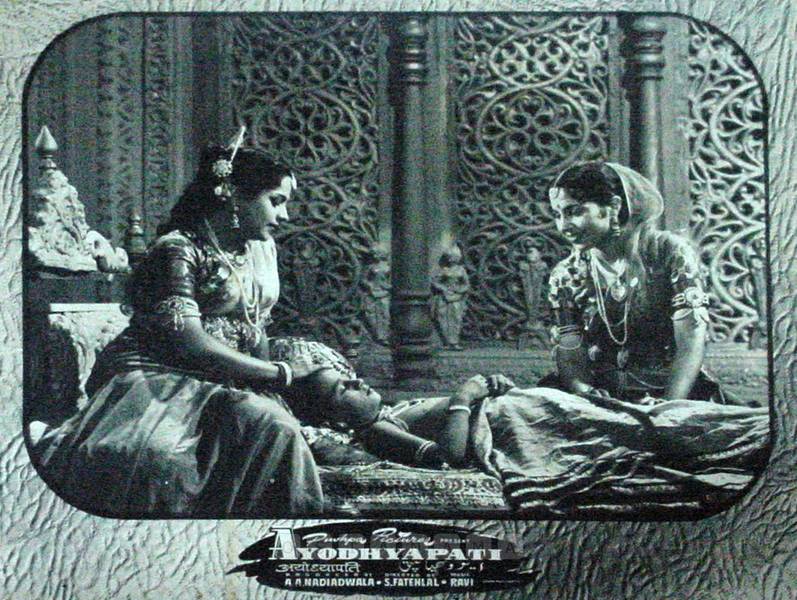 Ayodhyapati 1956 
Banner Pushpa Pictures
Producer A. A. Nadiadwala
Director S. Fattelal
0817775.CINE.lbp