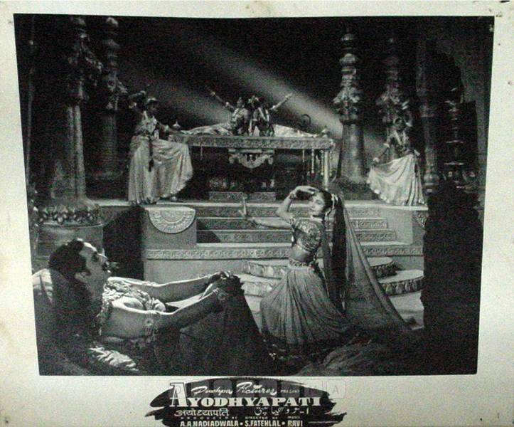 Ayodhyapati 1956 
Banner Pushpa Pictures
Producer A. A. Nadiadwala
Director S. Fattelal
0817794.CINE.lbp