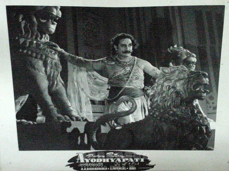 Ayodhyapati 1956 
Banner Pushpa Pictures
Producer A. A. Nadiadwala
Director S. Fattelal
0817796.CINE.lbp