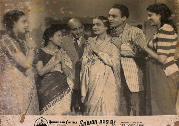 Sawan Aya Re
1949
Banner Hindustan Chitra
Producer Kishore Sahu
Director Kishore Sahu
Photographic Lobby Card
0828958