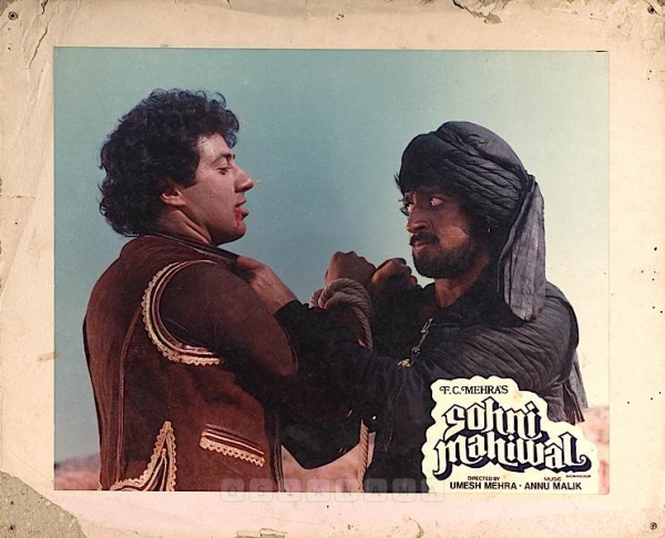 Sohni Mahiwal
1984
Banner Eagle Films
Producer F. C. Mehra
Director Umesh Mehra
Lobby Card
0815327