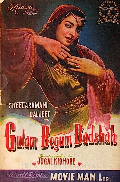 Gulam Begum Badshah
1956
Banner Niagra Films
Director Jugal Kishor
Song Synopsis Booklet
1106148